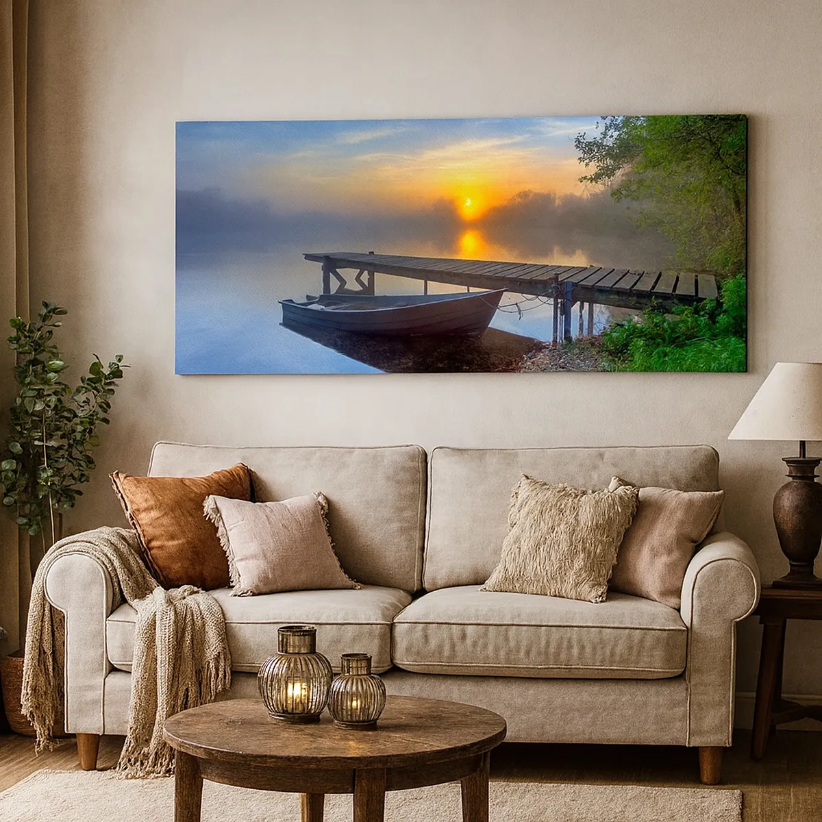 Tablou pe pânză - Cum se transformă obișnuitul în magic - 30x30 cm