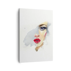 Tablou pe pânză - Reflecție într-o picătură de apă - 70x100 cm