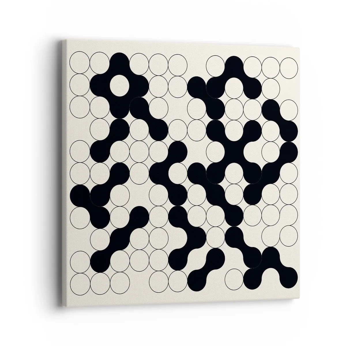 Tablou pe pânză - Joc chinezesc - o variație - 40x40 cm