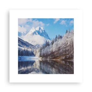 Poster - Veghe de zăpadă - 30x30 cm