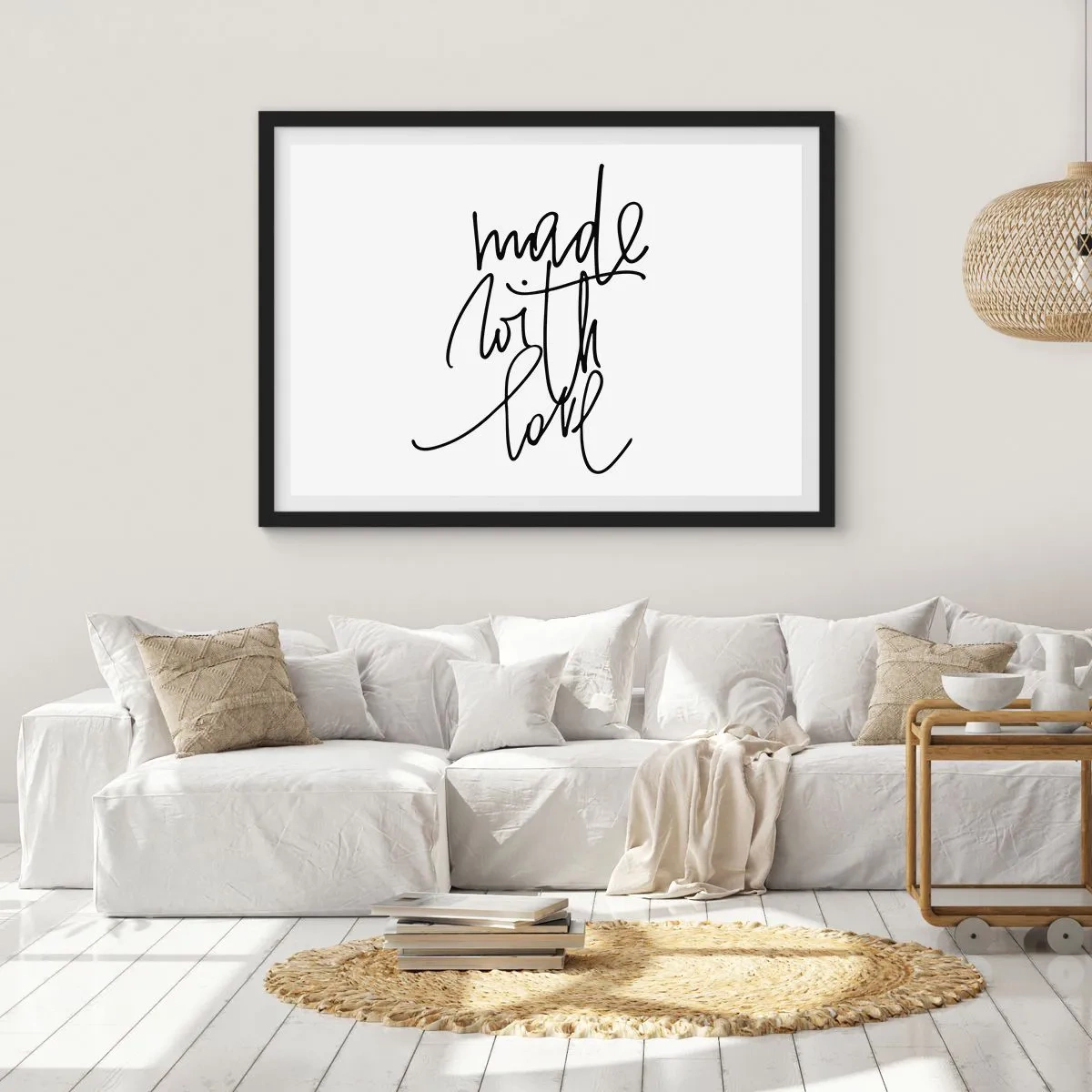 Poster în ramă neagră - Cel mai bun brand - 100x70 cm