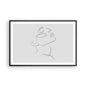 Poster în ramă neagră - Meandrele unui vis - 91x61 cm