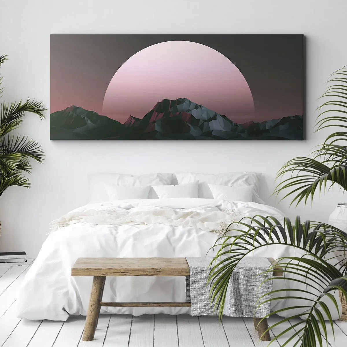 Tablou pe pânză - Într-o galaxie învecinată - 140x50 cm
