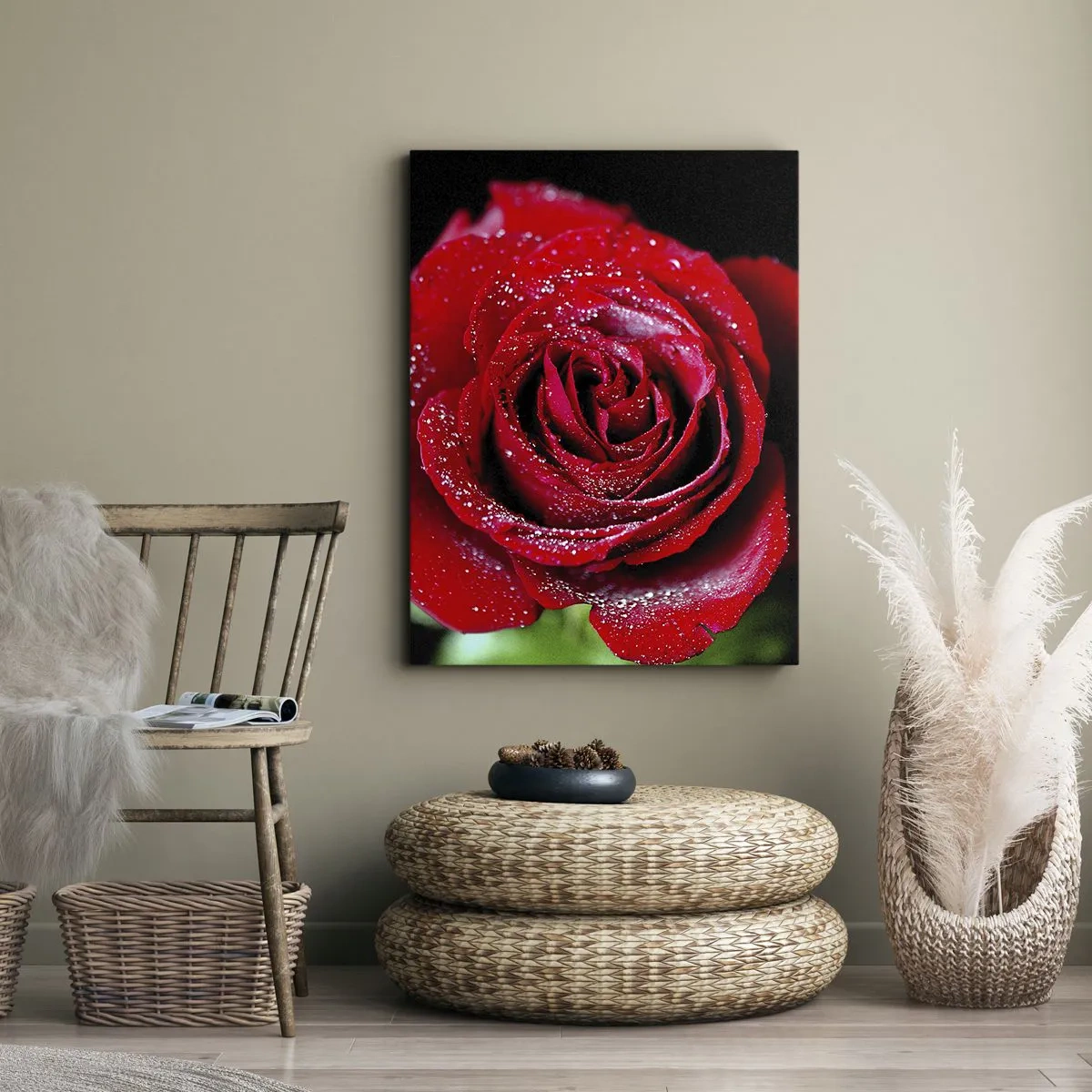 Tablou pe pânză - Pur și simplu dragoste - 45x80 cm