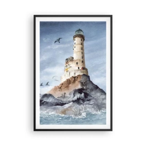 Poster în ramă neagră - Invincibil - 61x91 cm