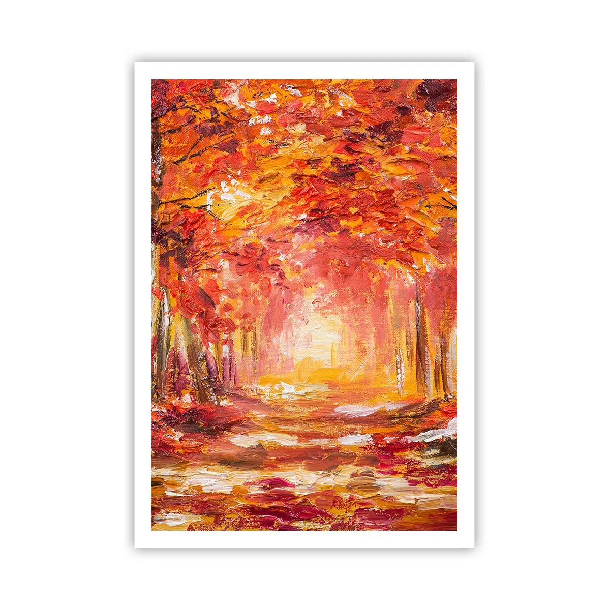 Poster - Pădurea de cupru - 70x100 cm