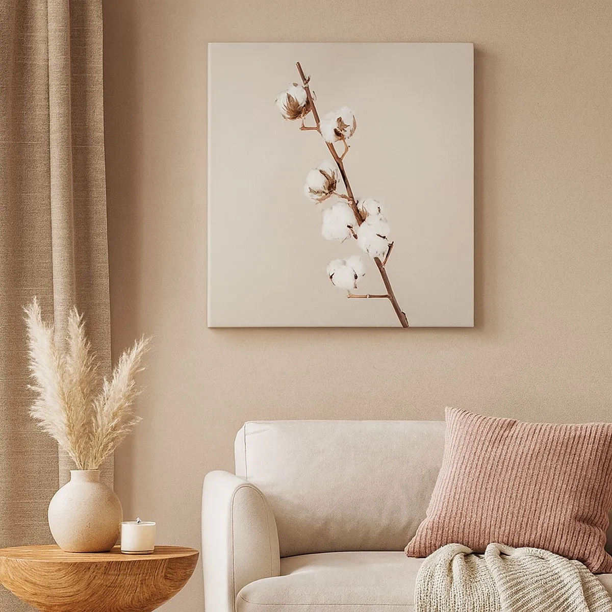 Tablou pe pânză - La sursa moliciunii - 30x30 cm