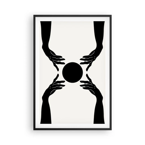 Poster în ramă neagră - Semnul secret - 61x91 cm