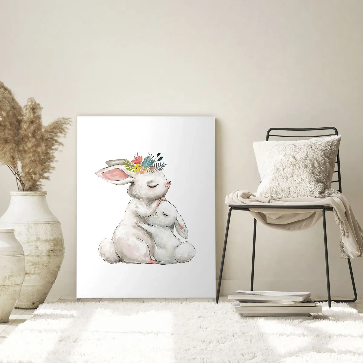 Tablou pe sticlă - Ca la mama - 50x70 cm
