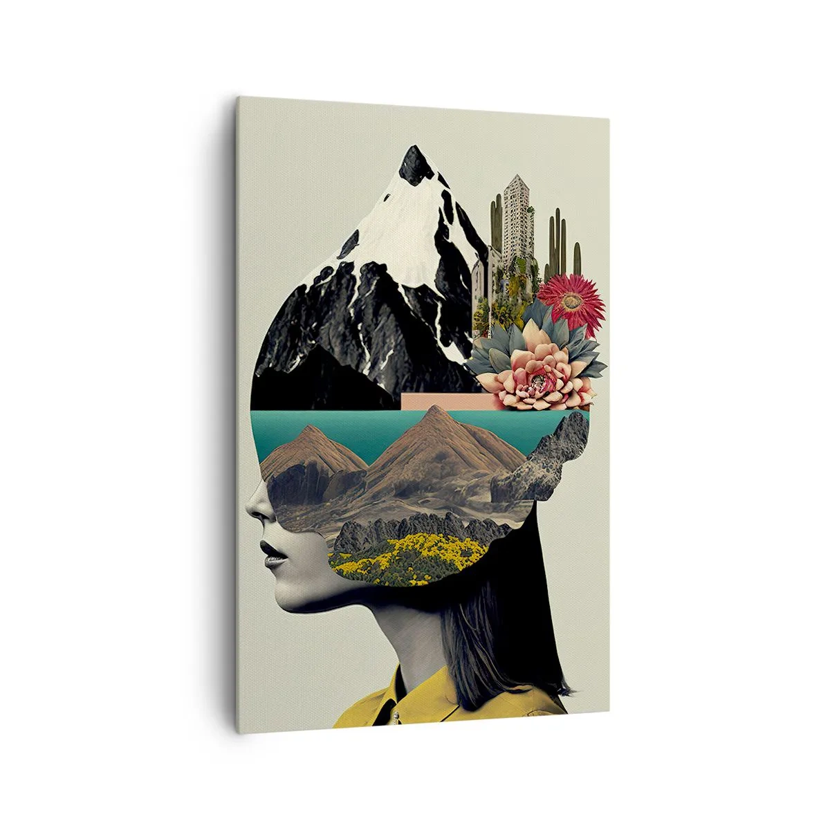 Tablou pe pânză - Femeia - întotdeauna un mister - 80x120 cm