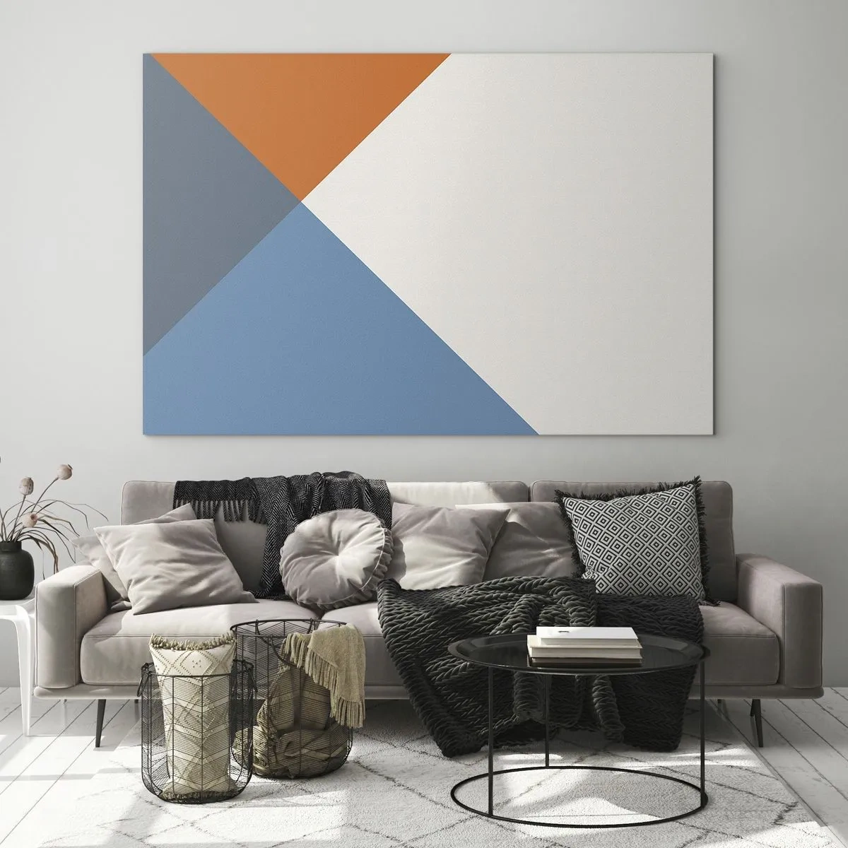 Tablou pe sticlă - La un unghi drept - 120x80 cm