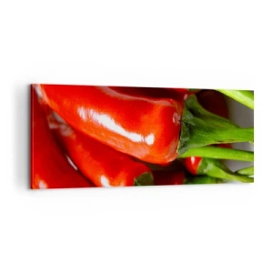 Tablou pe pânză - Suculent, strălucitor, neted - 100x40 cm