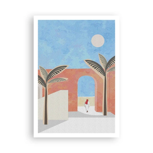 Poster - O zi arabă - 70x100 cm