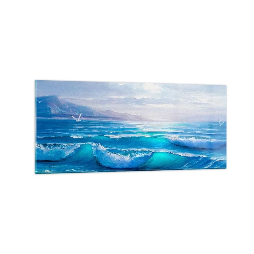Tablou pe sticlă - Oferă alinare - 120x50 cm