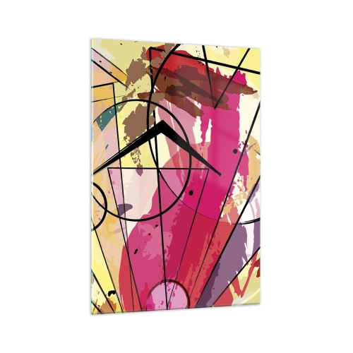 Tablou pe sticlă - Explozie - 70x100 cm
