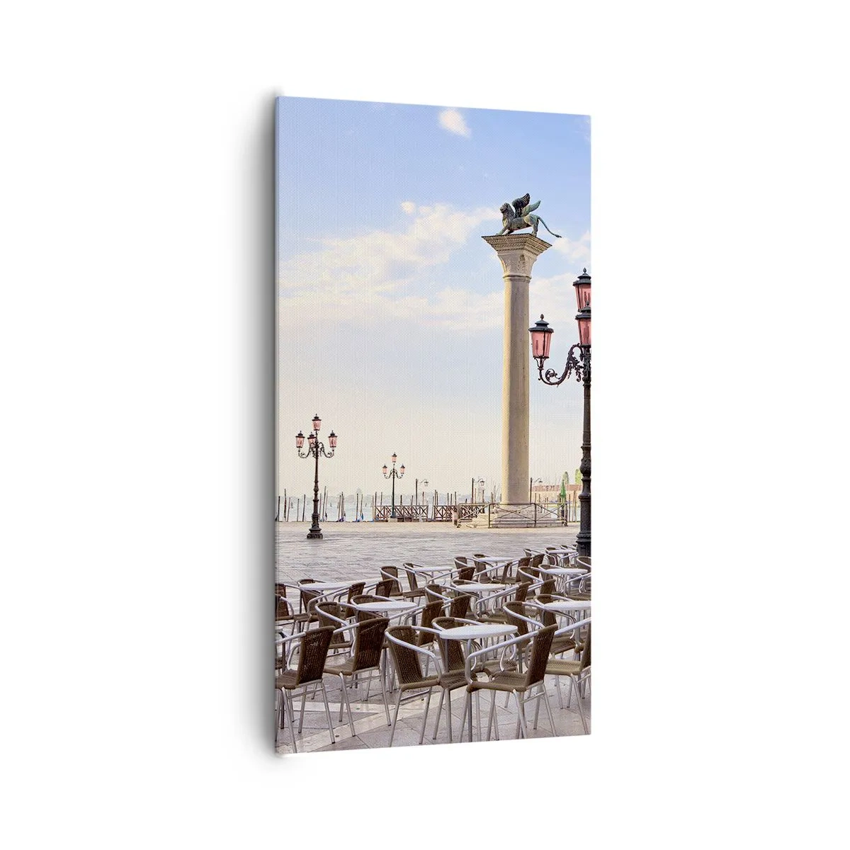 Tablou pe pânză - Poftiți, totul e gata - 65x120 cm