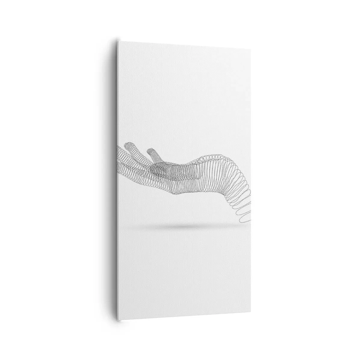 Tablou pe pânză - Mână arcuită - 65x120 cm