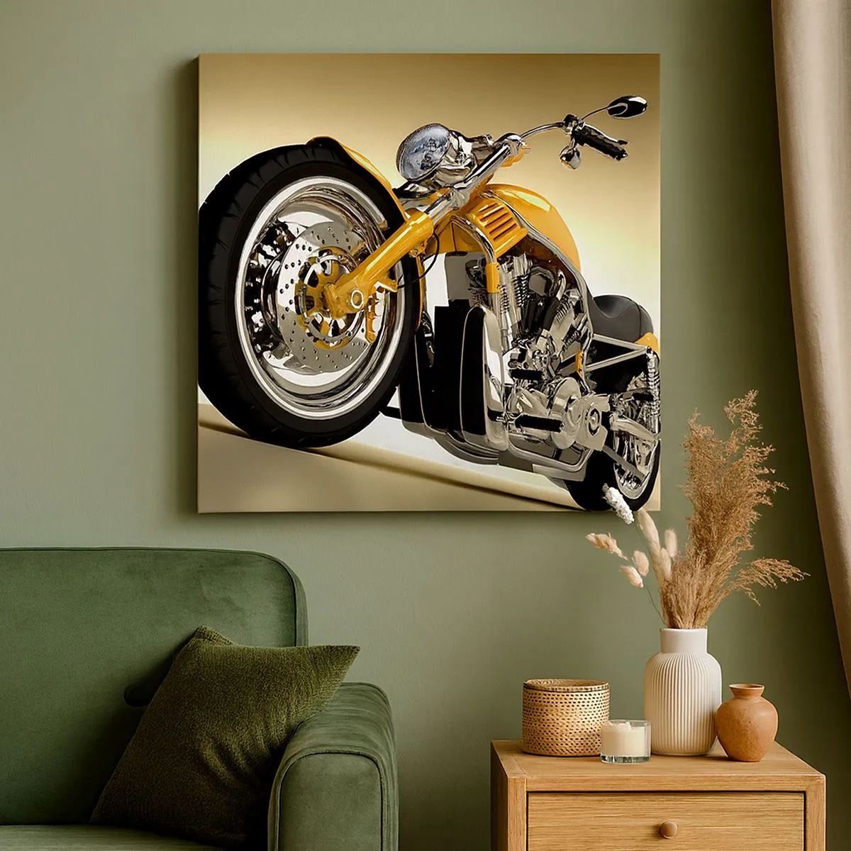 Tablou pe pânză - Un vis de forță și viteză - 30x30 cm