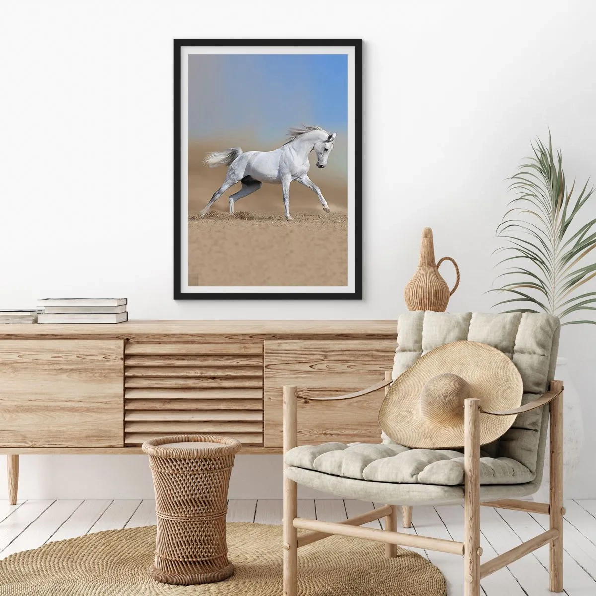 Poster în ramă neagră - Cea mai frumoasă poveste arabă - 40x50 cm