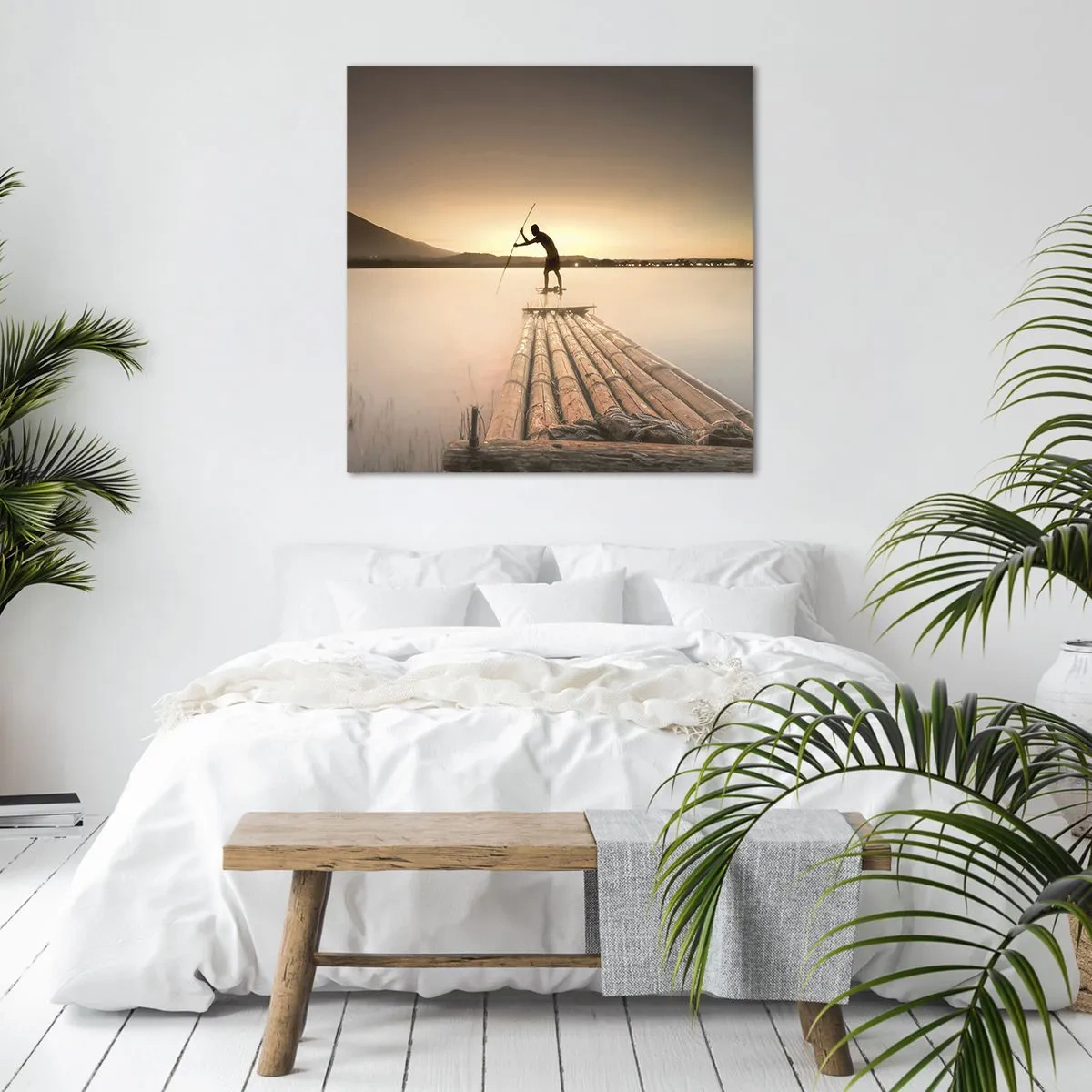 Tablou pe pânză - Înainte de odihnă - 70x70 cm