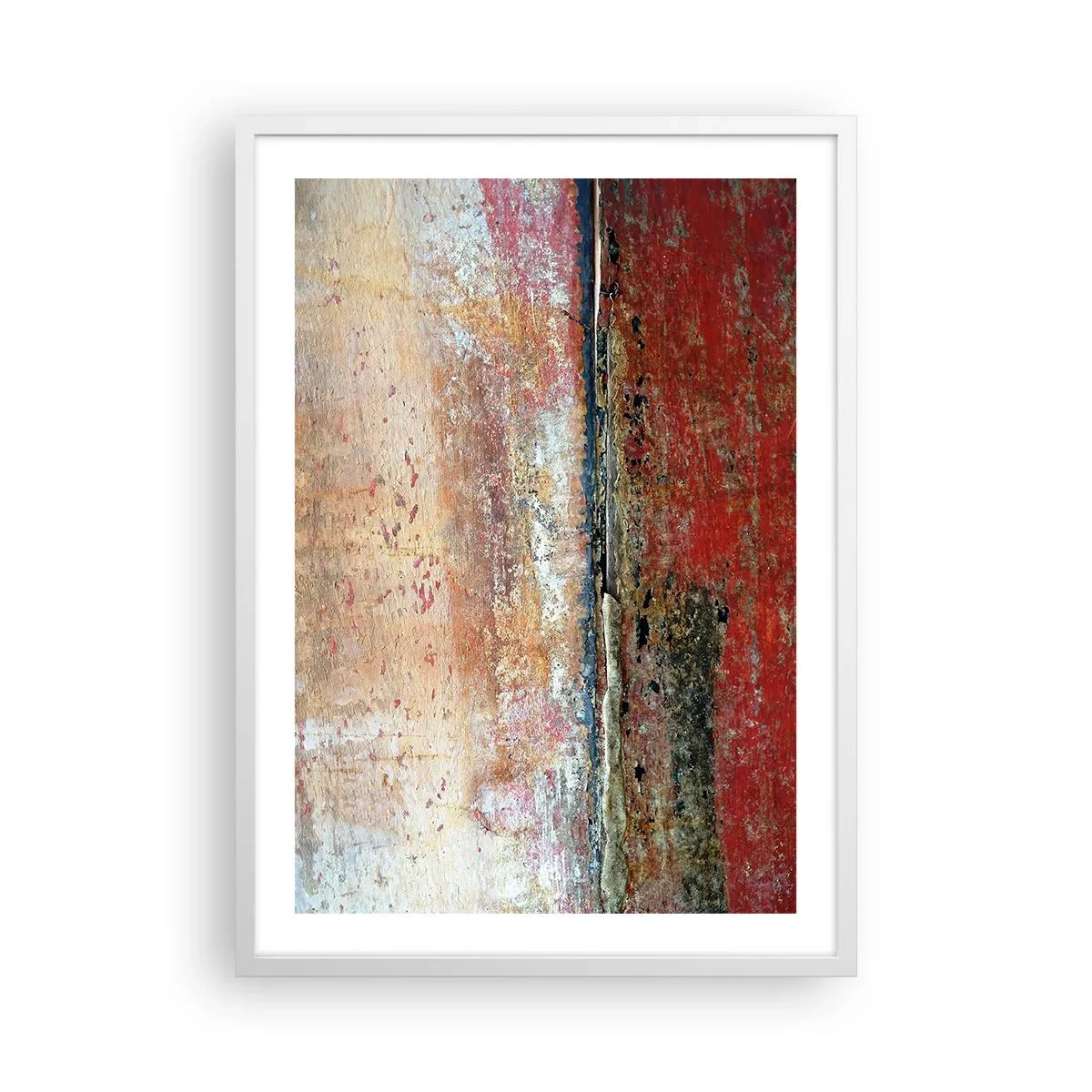 Poster în ramă albă - Oare este marea? - 50x70 cm