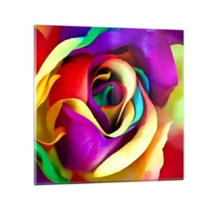 Tablou pe sticlă - Acest lucru este imposibil - 30x30 cm