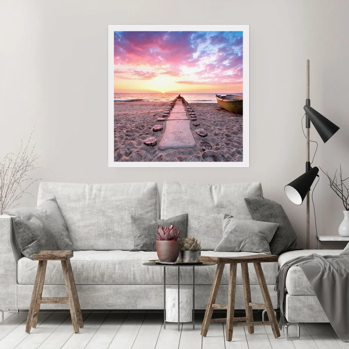 Poster - Un moment de experiență profundă - 60x60 cm