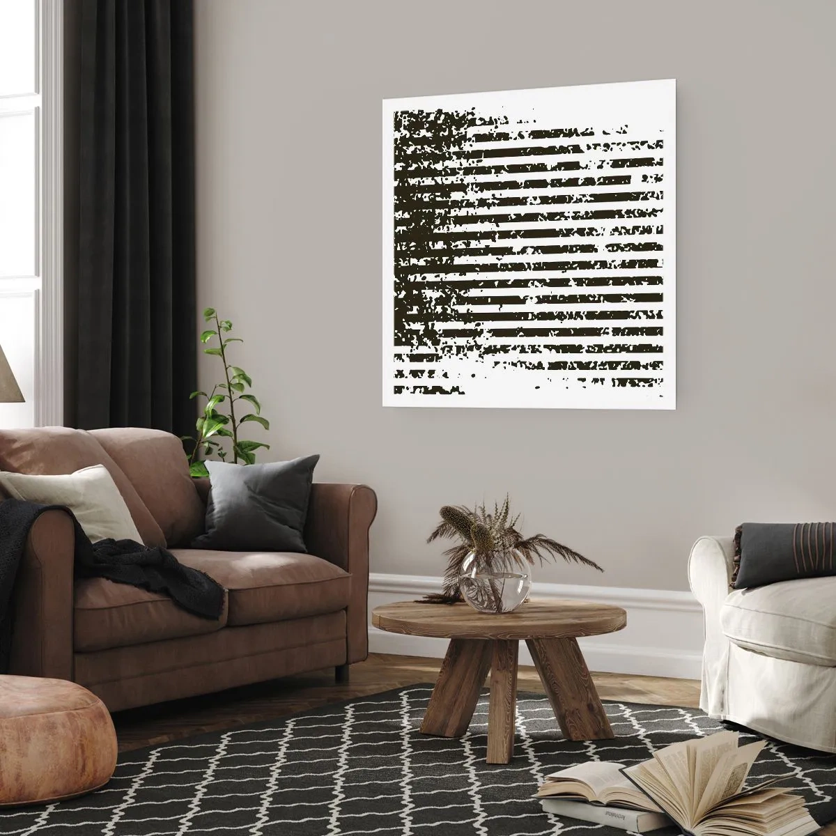 Poster - Ritm și zgomot - 50x50 cm