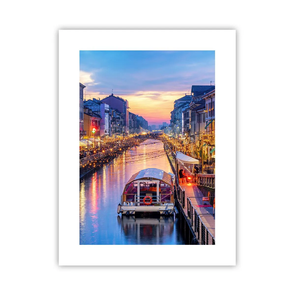 Poster - O seară de lumină și distracție - 30x40 cm