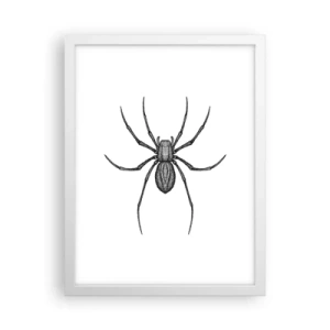 Poster în ramă albă - Precizie tulburătoare - 30x40 cm