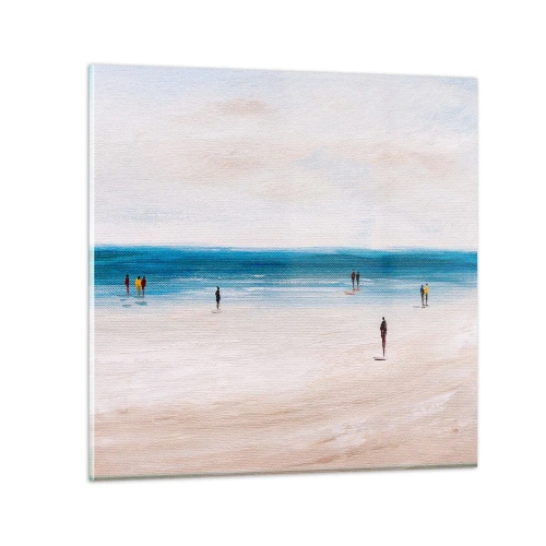 Tablou pe sticlă - Nevoia naturală - 30x30 cm