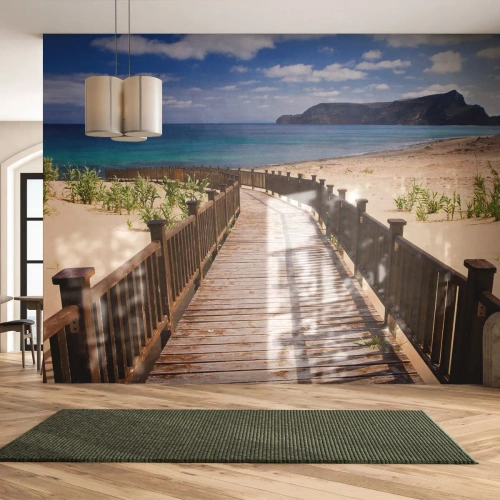Tapet Premium Sand - Du-mă în insulele fericite - Peisaj, plajă, Madeira - 150x105 cm