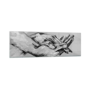 Tablou pe sticlă - Începutul... - 160x50 cm