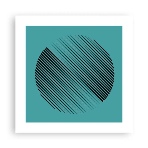 Poster - Cercul - o variație geometrică - 40x40 cm