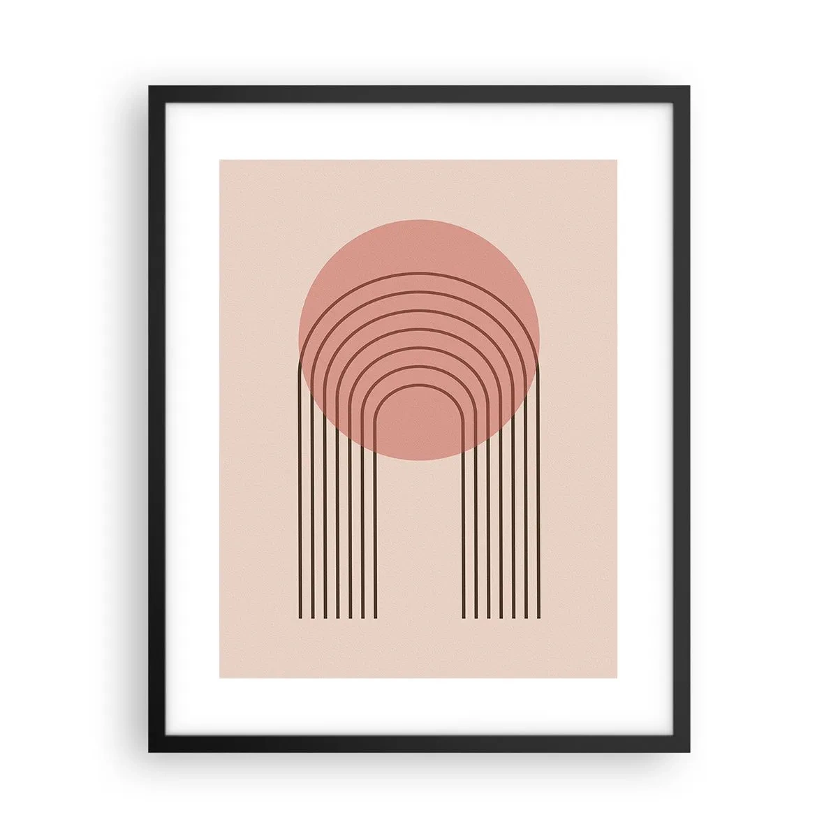 Poster în ramă neagră - Atracție irezistibilă - 40x50 cm