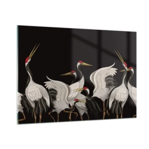 Tablou pe sticlă - Problemele importante ale păsărilor - 100x70 cm