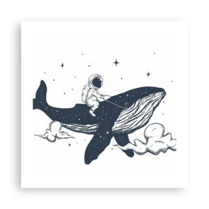 Poster - Aventura spațială - 50x50 cm