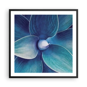 Poster în ramă neagră - A furat albastrul de la cer - 60x60 cm