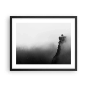 Poster în ramă neagră - La capătul lumii - 50x40 cm