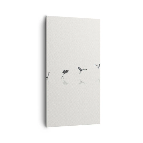 Tablou pe pânză - Patru pași simpli - 55x100 cm