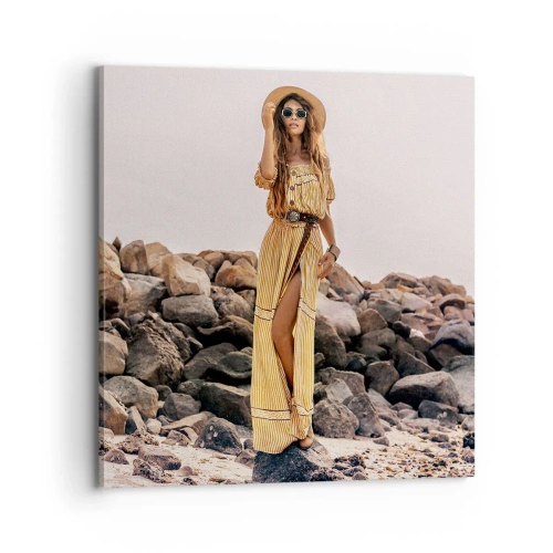 Tablou pe pânză - Magia pietrelor - 70x70 cm