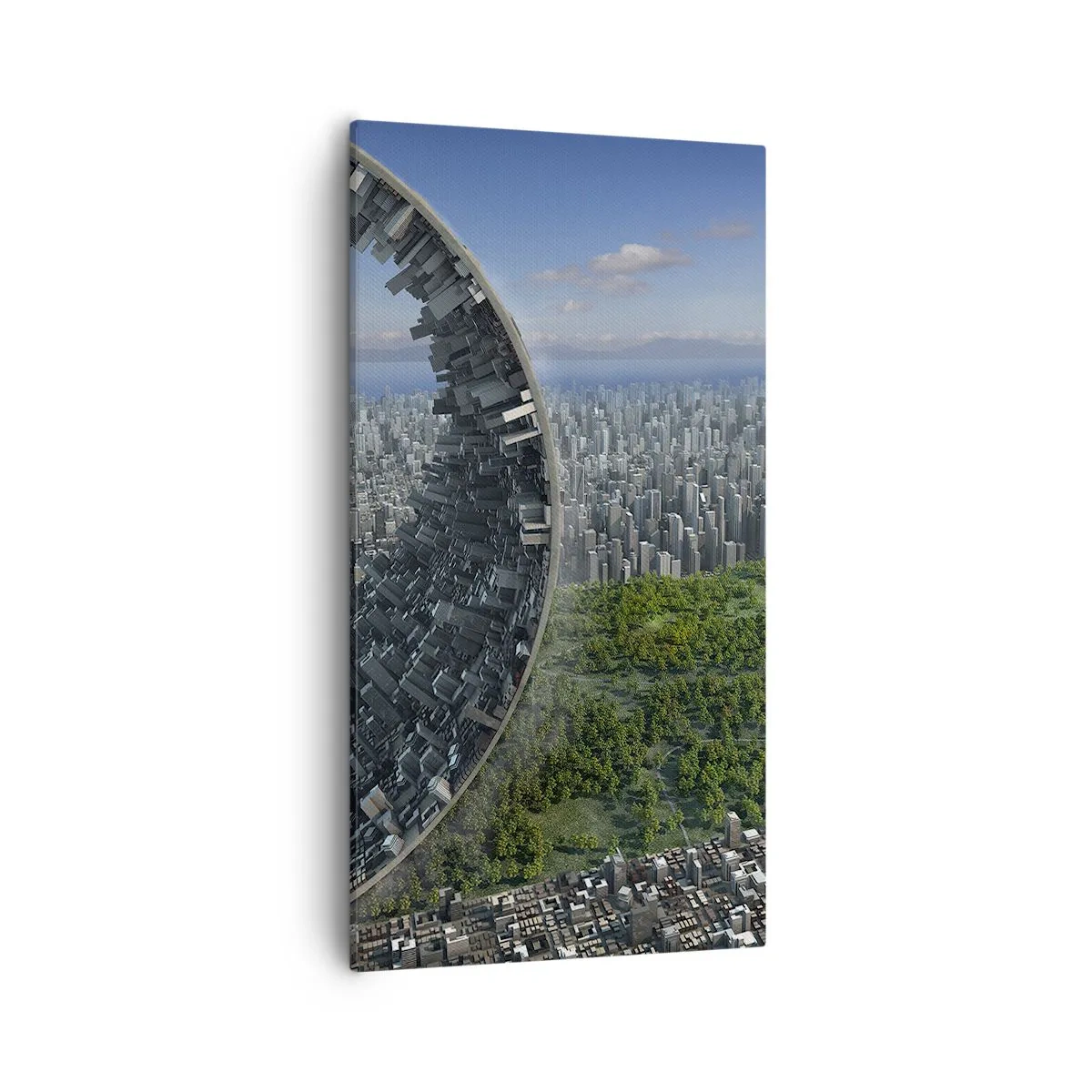 Tablou pe pânză - Natura este eternă - 55x100 cm