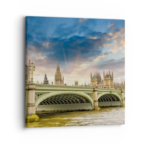 Tablou pe pânză - Timpul s-a oprit în Imperiu - 30x30 cm