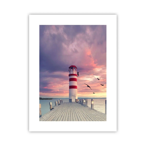 Poster - Să ne întoarcem în port - 30x40 cm