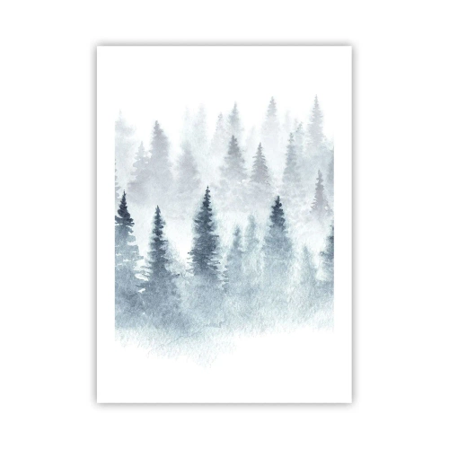 Poster - Înfășurate în ceață - 50x70 cm