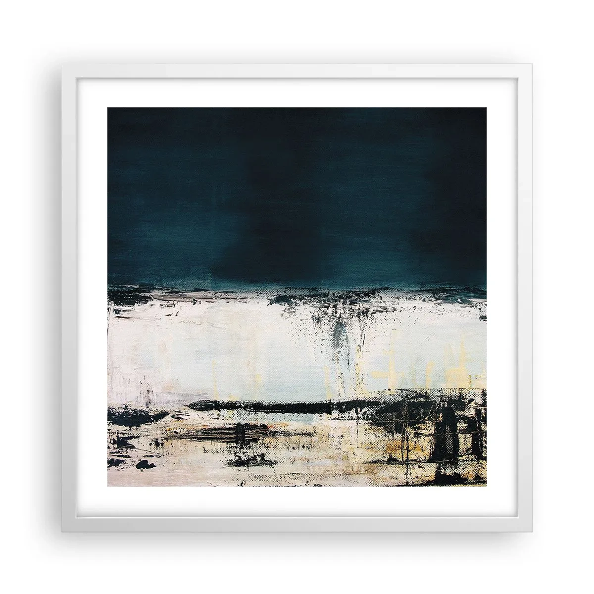 Poster în ramă albă - Compoziție orizontală - 50x50 cm