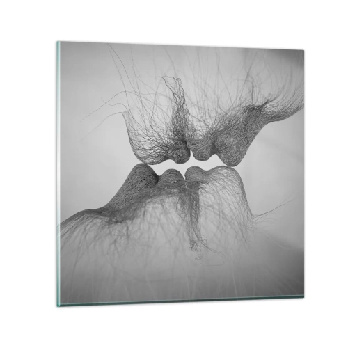 Tablou pe sticlă - Sărutul vântului - 30x30 cm
