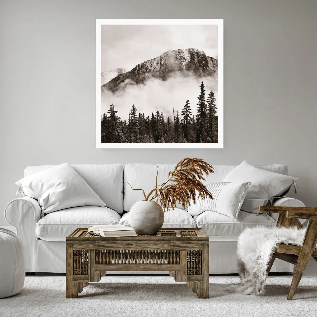 Poster - Stăpânul de granit - 60x60 cm