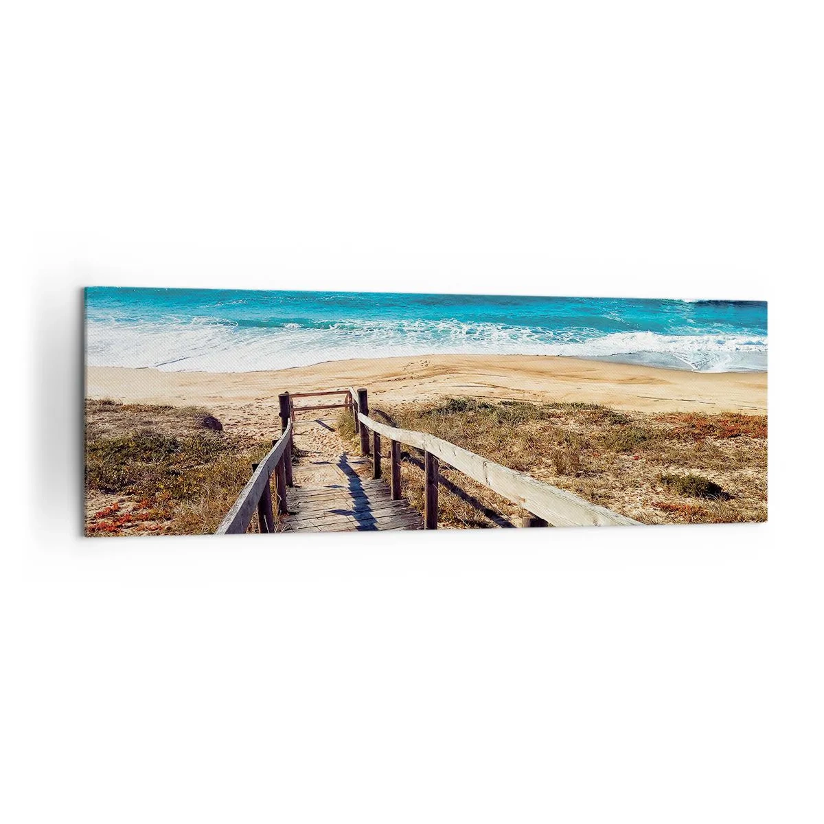 Tablou pe pânză - Aleargă! - 160x50 cm