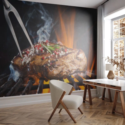 Tapet Standard Eco - Suculente și parfumate - Gastronomie, friptură, grătar - 200x140 cm